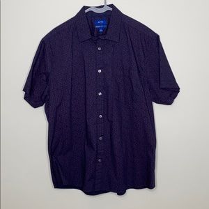 Apt. 9 button down shirt mens XL untucked fit NWOT